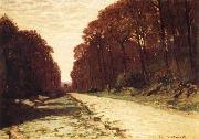 Road in Forest Claude Monet